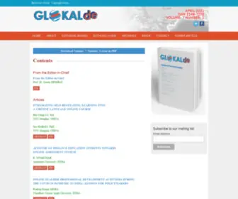 Glokalde.com(October 2021) Screenshot