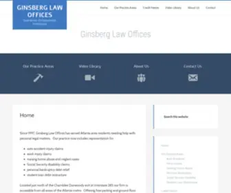 Glolaw.com(Ginsberg Law) Screenshot