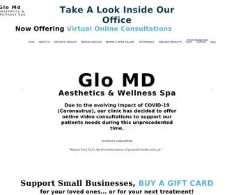 Glomdwellness.com(GLO MD Wellness Spa) Screenshot