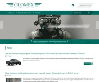 Glomex-MS.com(Glomex MS) Screenshot