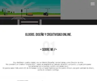 Gloobs.com(Portfolio Omar Benyakhlef Dom) Screenshot