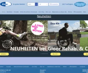 Gloorrehab.com(Gloor Rehabilitation & Co) Screenshot