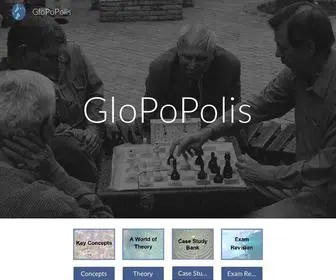 Glopopolis.org(GloPoPolis) Screenshot