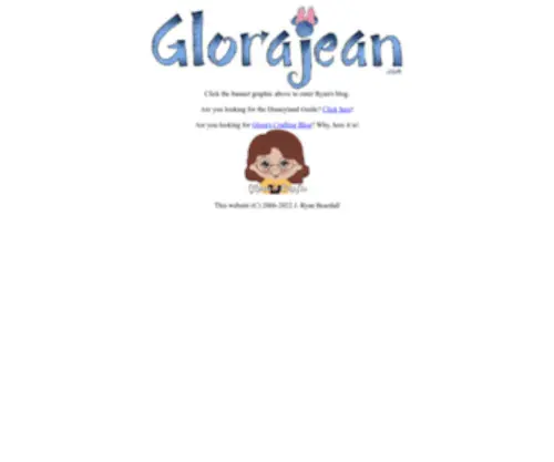 Glorajean.com(Glorajean dot come) Screenshot