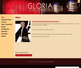 Gloria-Erkelenz.de(Gloria Filmpalast) Screenshot