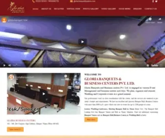 Gloriabanquet.com(AC Banquet Halls in Thane) Screenshot