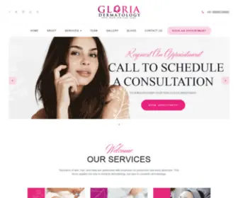 Gloriadermatology.com(Gloria) Screenshot