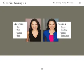 Gloriagarayua.com(Gloria Garayua) Screenshot