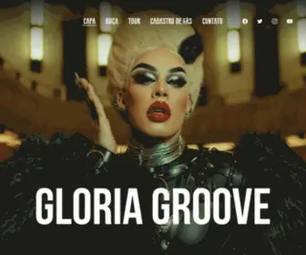 Gloriagroove.com.br(Gloria Groove) Screenshot