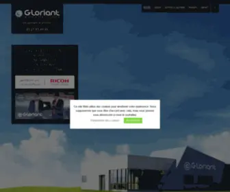 Gloriant-Bureautique.fr(Services et Solutions) Screenshot