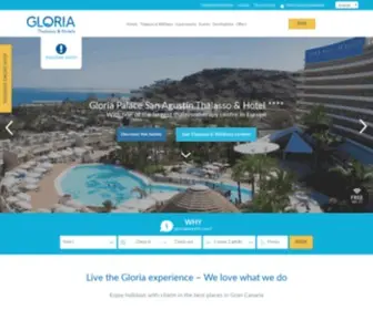 Gloriapalaceth.com(Gloria Thalasso & Hotels) Screenshot