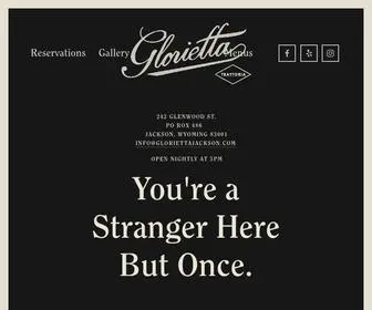 Gloriettajackson.com(Glorietta Trattoria) Screenshot