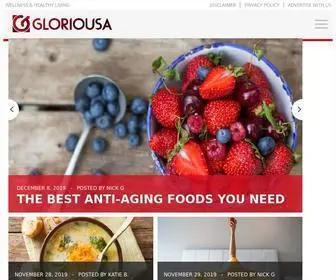 Gloriousa.com(Wellness & Healthy Living) Screenshot