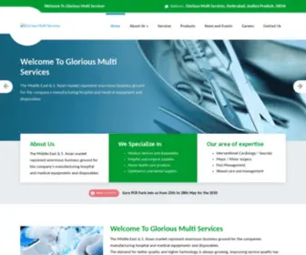 Gloriouservices.com(Glorious Multi Services) Screenshot