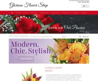 Gloriousflowershop.com(Avondale, AZ Flower Shops) Screenshot