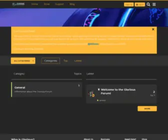 Gloriousforum.com(Glorious Forum) Screenshot