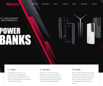 Glorioustoshi.com(Glorious Electroncis India Pvt Ltd) Screenshot