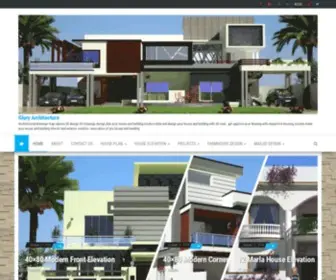 Gloryarchitect.com(Architectural drawings map naksha 3D design 2D Drawings design plan your house and building modern style and design your house and building with 3D view) Screenshot