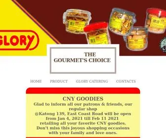 Gloryfood.com.sg(Glory Catering Toh Watt Chin) Screenshot