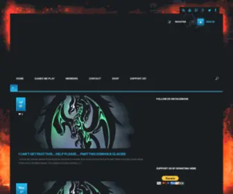 Gloryhammergaming.com(For Gamers) Screenshot