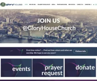 Gloryhouse.org.uk(Glory House Churches International) Screenshot