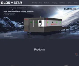Glorylaser.com(Glorystar Laser) Screenshot