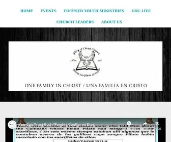 Gloryofchristchurch.com(Glory of Christ Church) Screenshot