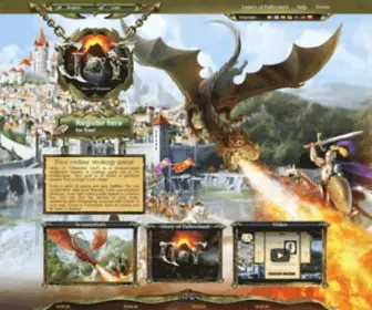 Gloryoffellowland.com(Free Online Medieval Strategy Game) Screenshot