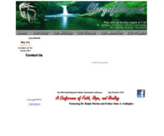 GloryofZion.com(Gloryofzion) Screenshot