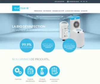 Glosair.com(Accueil) Screenshot
