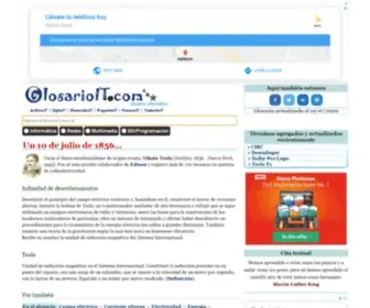 Glosarioit.com(Glosario inform) Screenshot