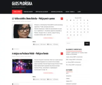 Glosplonska.pl(Głos Płońska) Screenshot