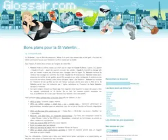 Glossair.com(Carême) Screenshot