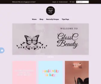 Glosscbeauty.com(GlossC Beauty) Screenshot