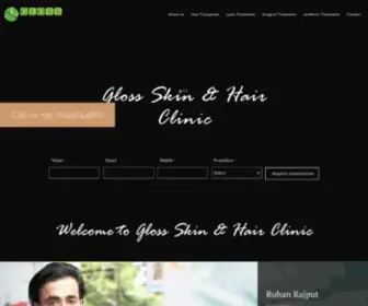 Glossclinic.com(Gloss Skin & Hair Clinic) Screenshot