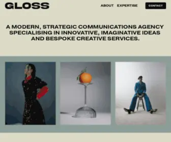 Glosscomms.com(GLOSS COMMUNICATIONS) Screenshot