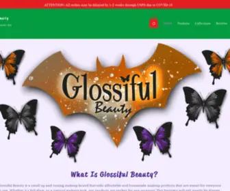 Glossiful.com(Glossiful Beauty) Screenshot