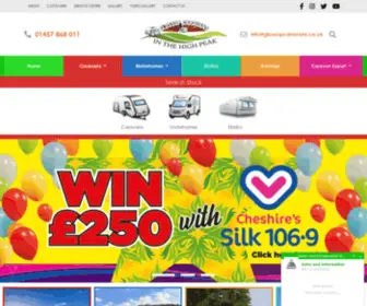 Glossopcaravans.co.uk(New and Used Caravans) Screenshot