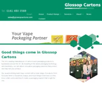 Glossopcartons.co.uk(Glossop Cartons) Screenshot