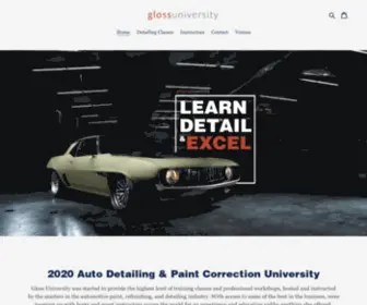 Glossuniversity.com(Gloss University) Screenshot