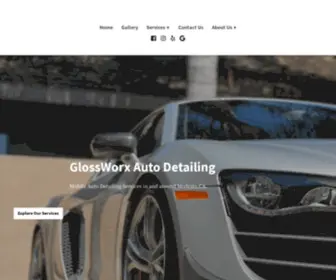 GlossworxDetailing.com(Auto Detailing) Screenshot