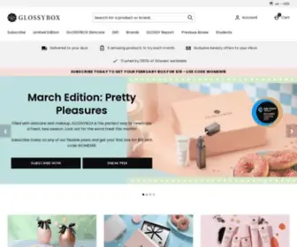 Glossybox.ca(Best Beauty Subscription Box) Screenshot
