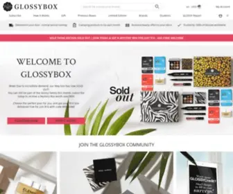 Glossybox.com(Best Beauty Subscription Box) Screenshot