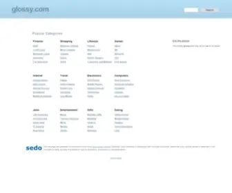 Glossy.com(Glossy) Screenshot
