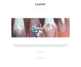 Glossynails.com(Glossy Nails) Screenshot