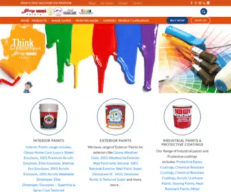 Glossypaints.com(Manufacturers of Exterior) Screenshot