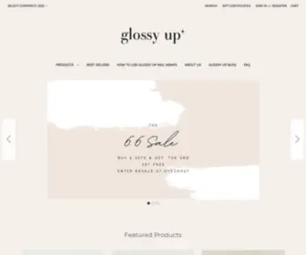 Glossyup.com(Top Range of Stylish Nail Wraps in Singapore) Screenshot