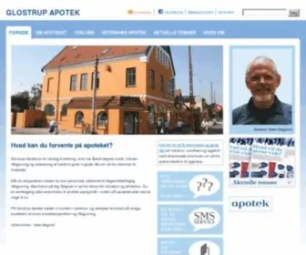 Glostrup-Apotek.dk(Glostrup Apotek) Screenshot