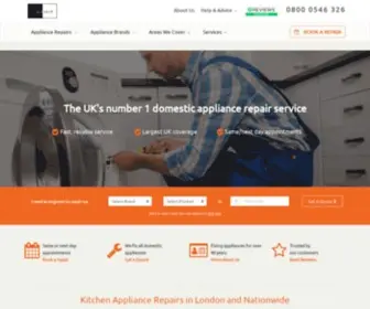 Glotechrepairs.co.uk(Domestic Appliance Repairs in London & Nationwide) Screenshot