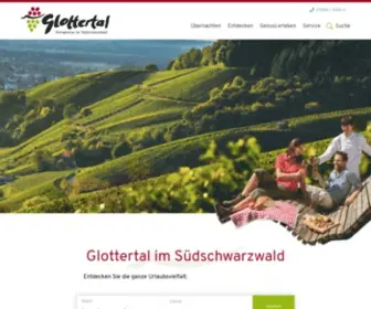 Glottertal.de(Tourist-Information Glottertal) Screenshot
